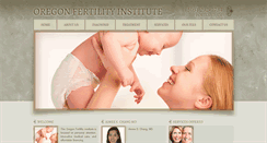 Desktop Screenshot of oregonfertilityinstitute.com